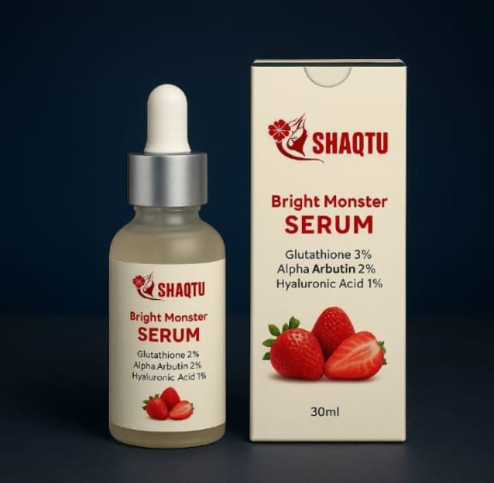 Bright Monster Serum with Glutathione Give You Bright 🔆 and White Skin