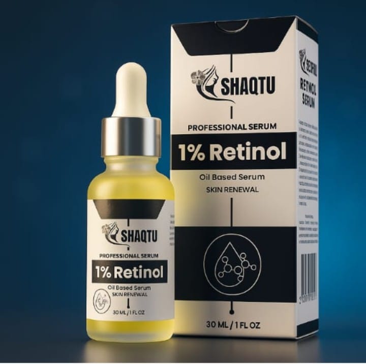 Retinol Serum 1% Anti Aging Wrinkie Reduce & Skin Renewal Oil_Based Formola